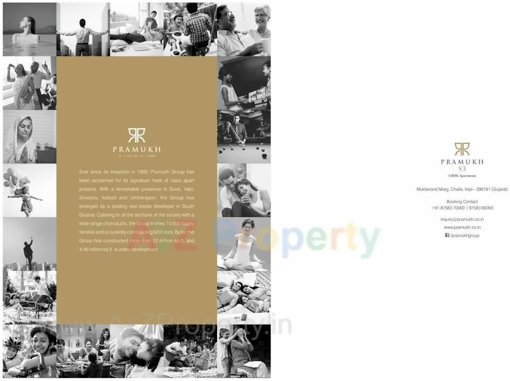  of real estate project Pramukh S located at Chala, Valsad, Gujarat