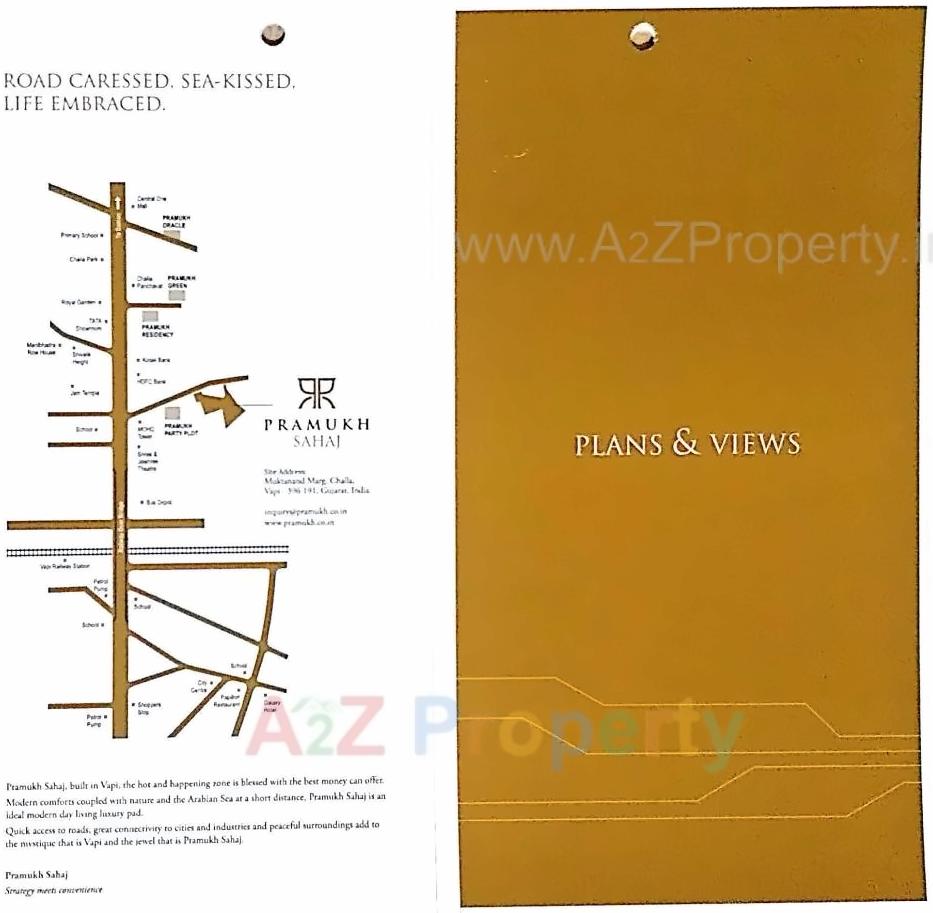  of real estate project Pramukh Sahaj located at Chala, Valsad, Gujarat