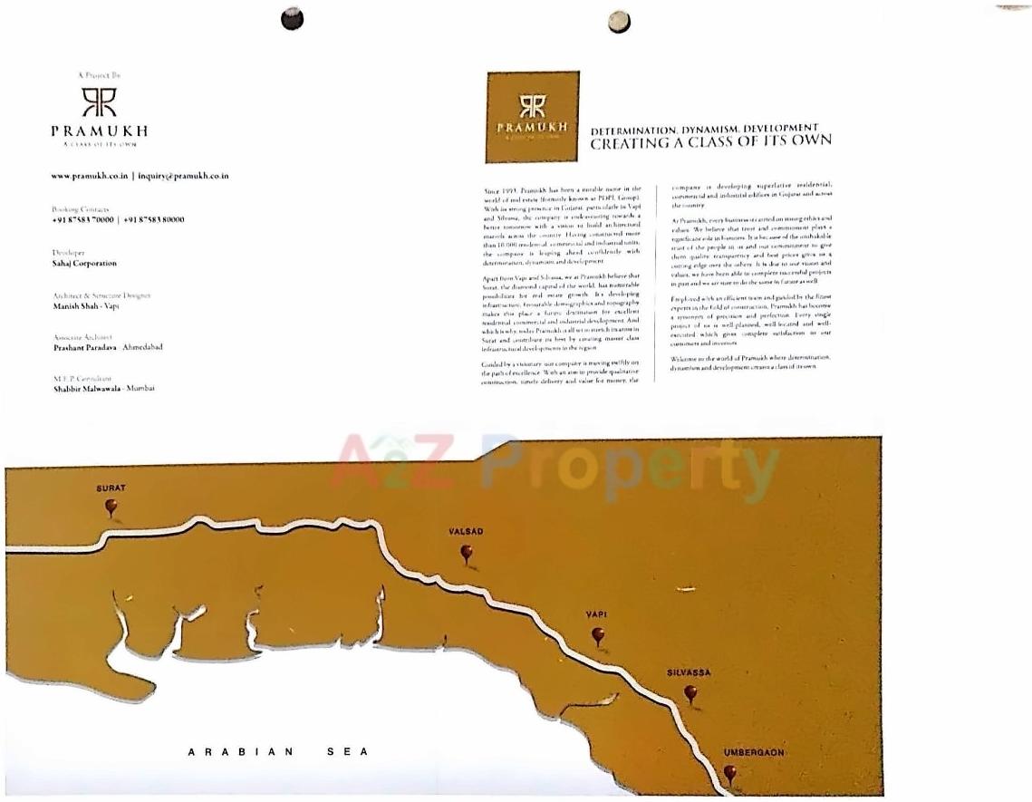  of real estate project Pramukh Sahaj located at Chala, Valsad, Gujarat