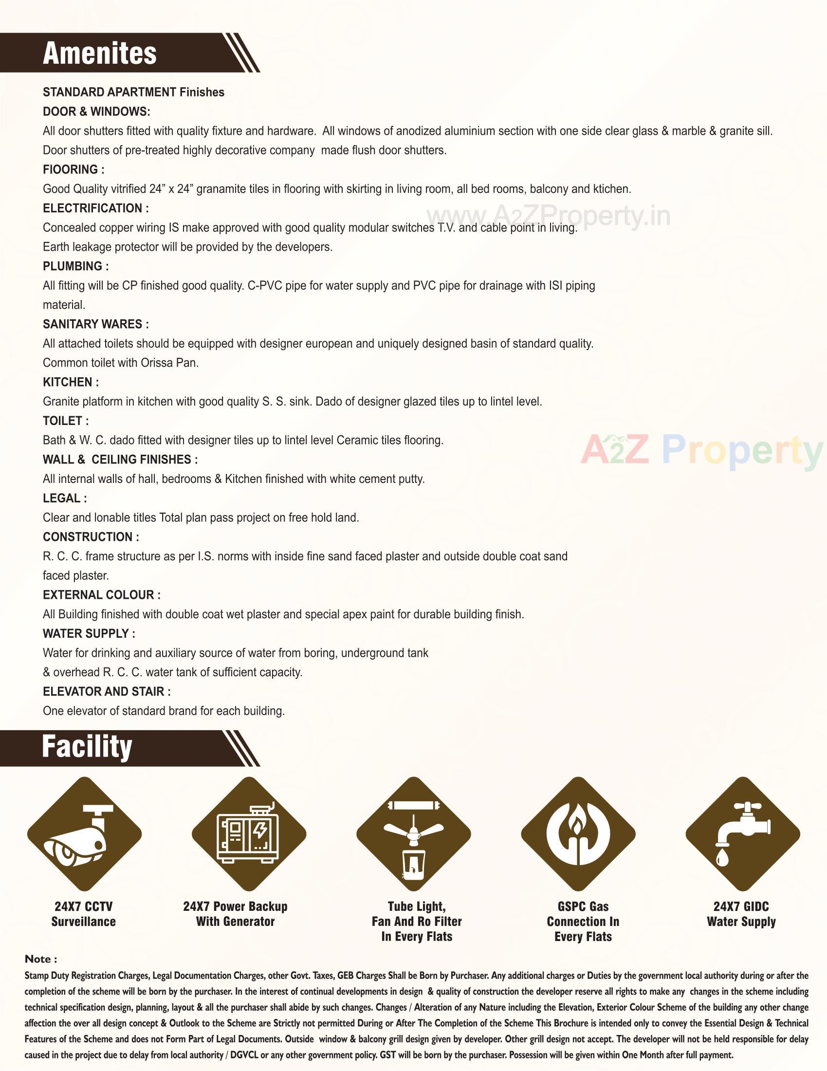  of real estate project Pushpam Vatika located at Dungra, Valsad, Gujarat