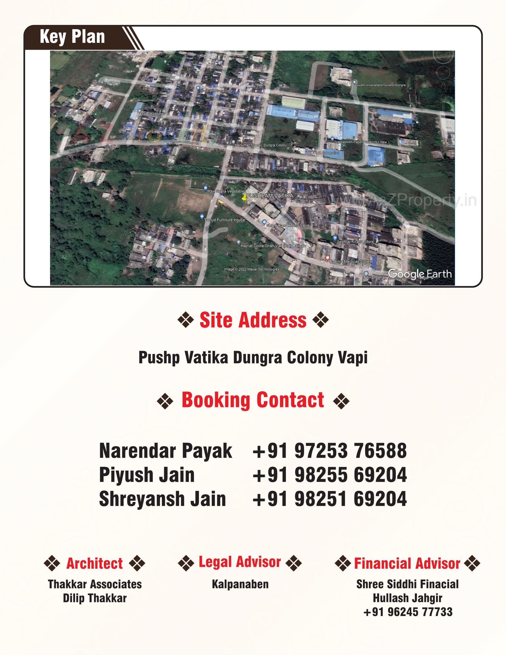  of real estate project Pushpam Vatika located at Dungra, Valsad, Gujarat