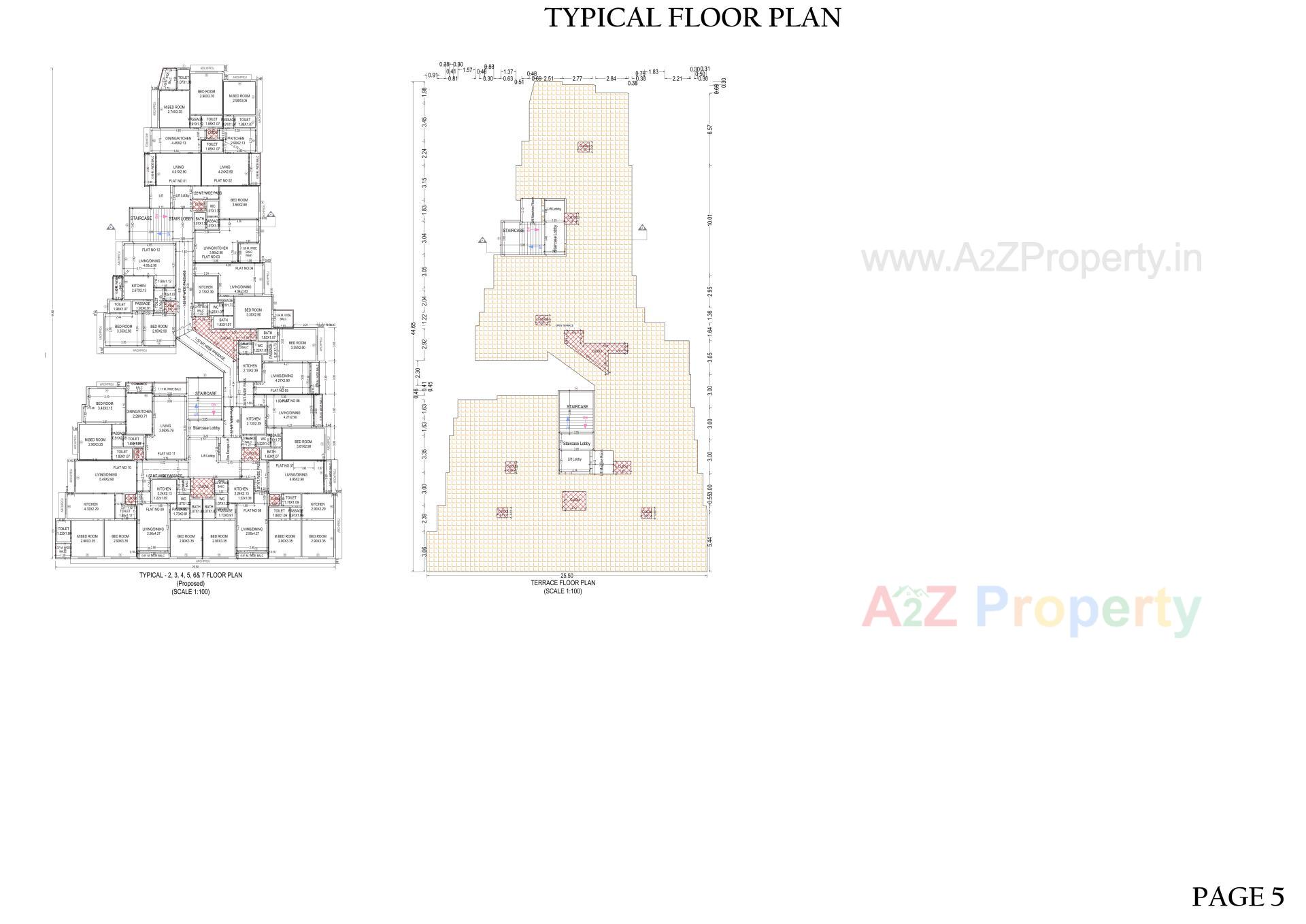 Layout of real estate project Revanta Heights located at Dungra, Valsad, Gujarat