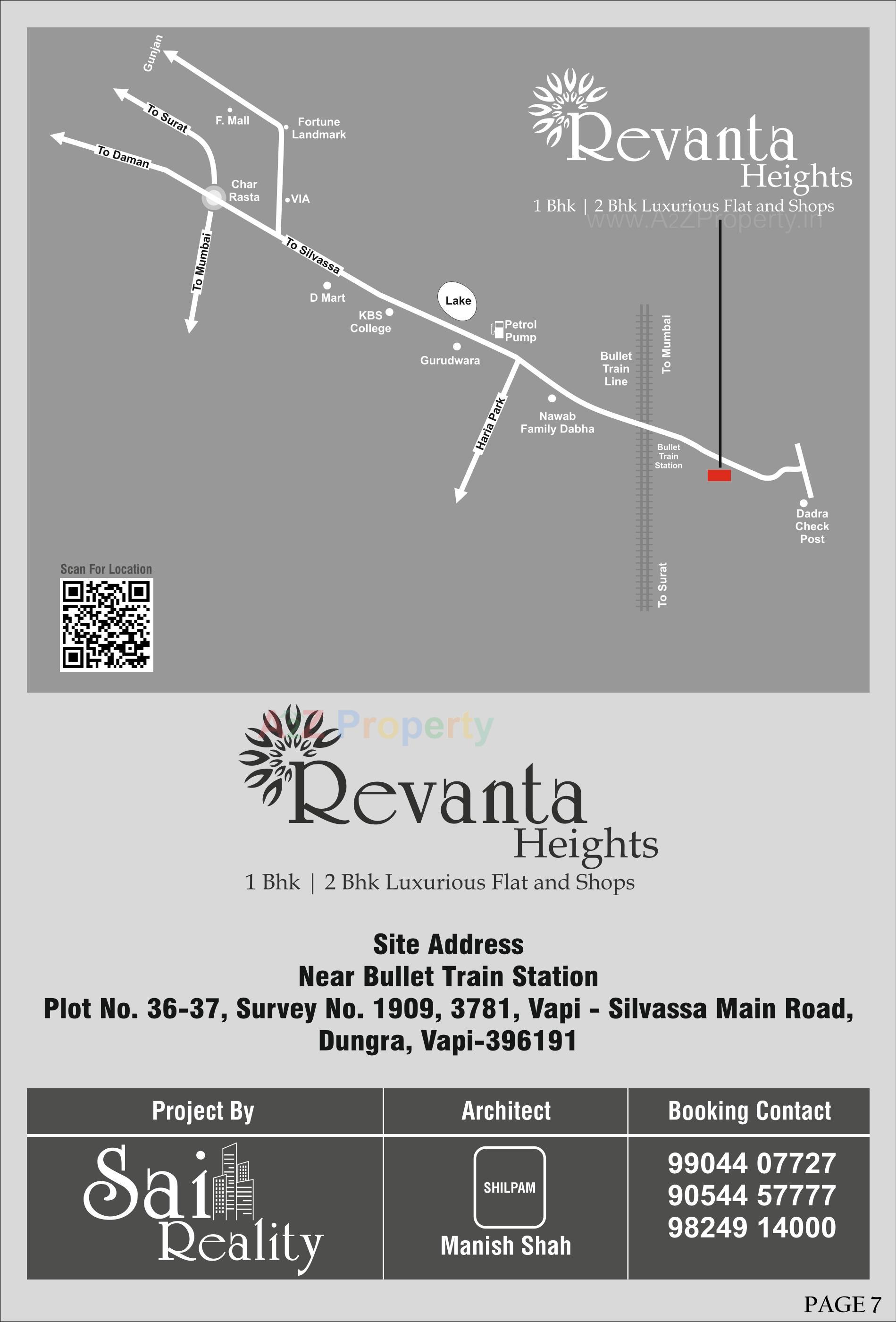  of real estate project Revanta Heights located at Dungra, Valsad, Gujarat