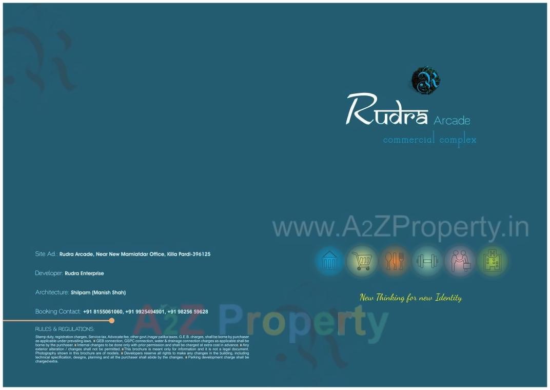  of real estate project Rudra Arcade located at Killa-pardi, Valsad, Gujarat
