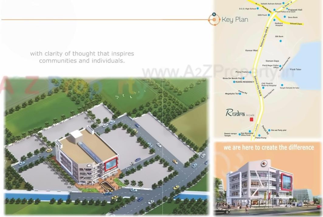  of real estate project Rudra Arcade located at Killa-pardi, Valsad, Gujarat