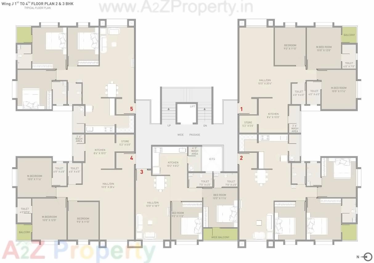 Layout of real estate project Samanvay Park located at Dungra, Valsad, Gujarat