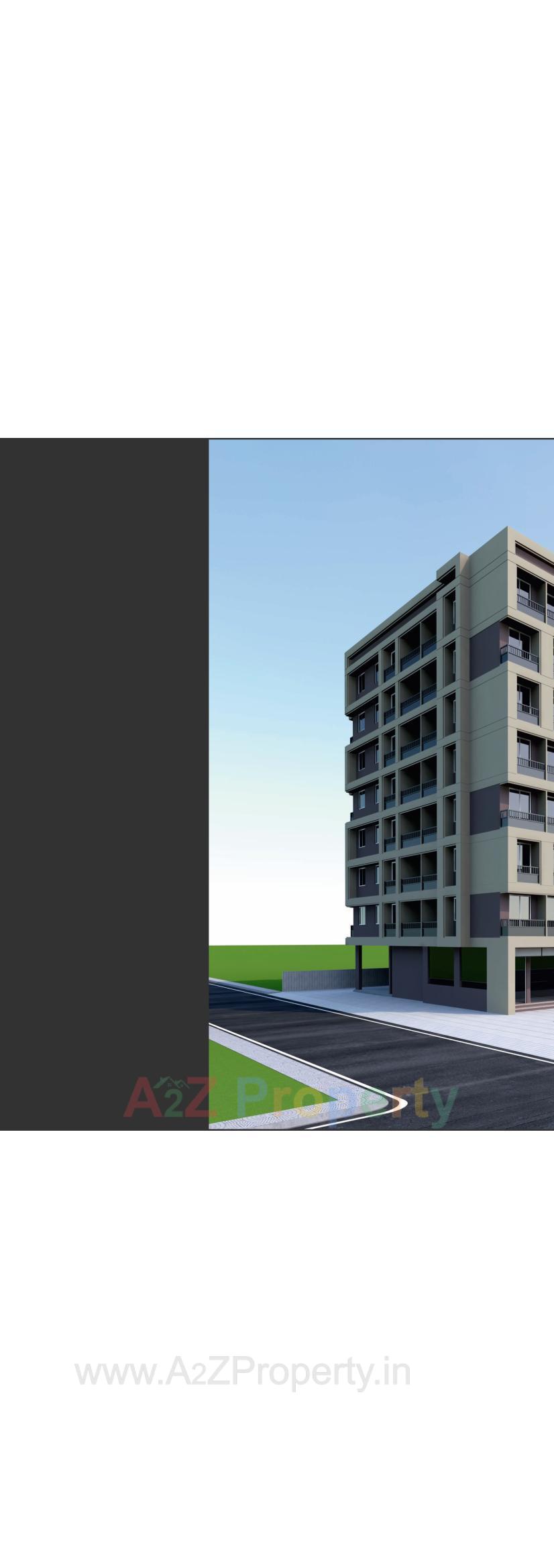 3D Elevation of real estate project Sasa Saanvi located at Valsad, Valsad, Gujarat
