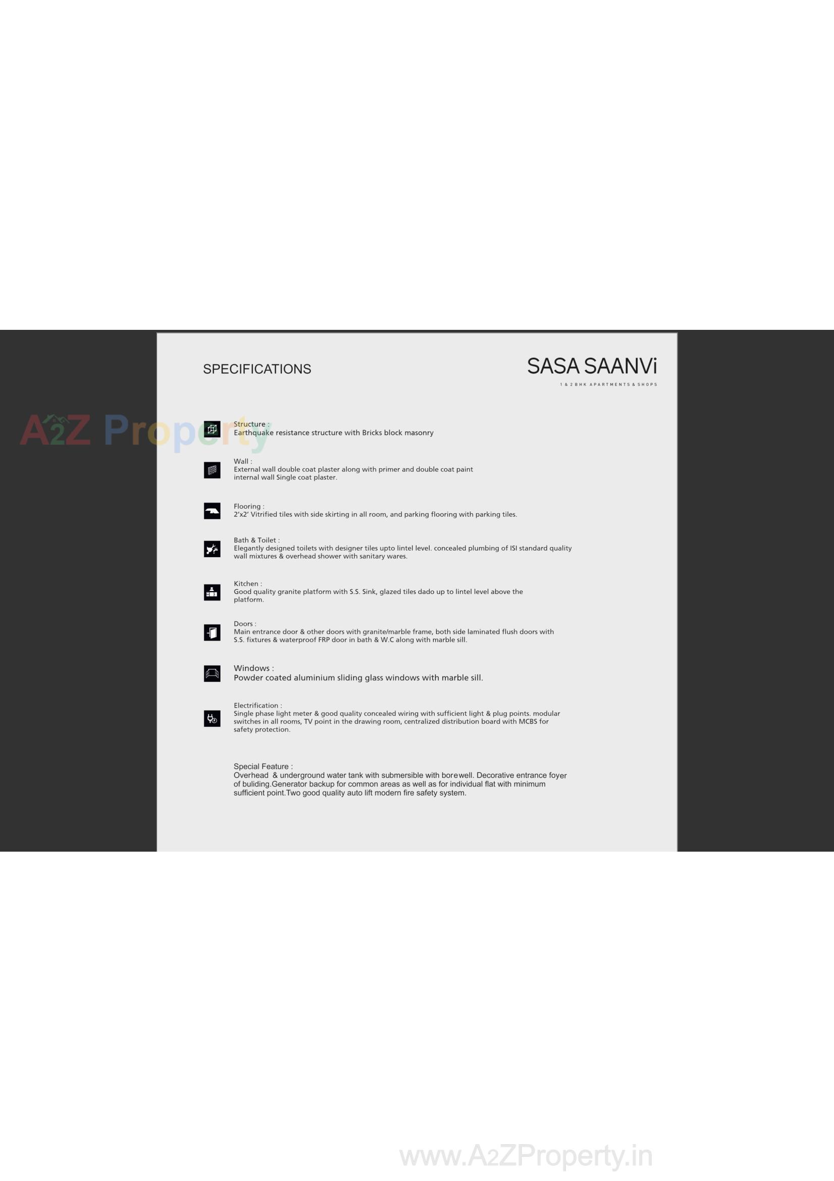  of real estate project Sasa Saanvi located at Valsad, Valsad, Gujarat