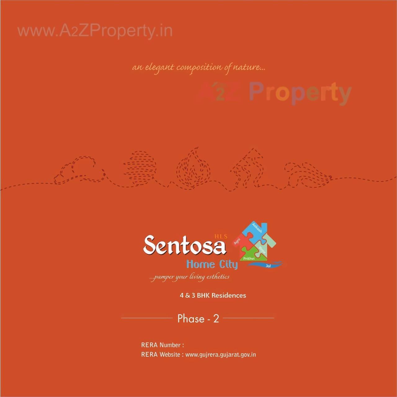  of real estate project Sentosa Home City located at Dungra, Valsad, Gujarat