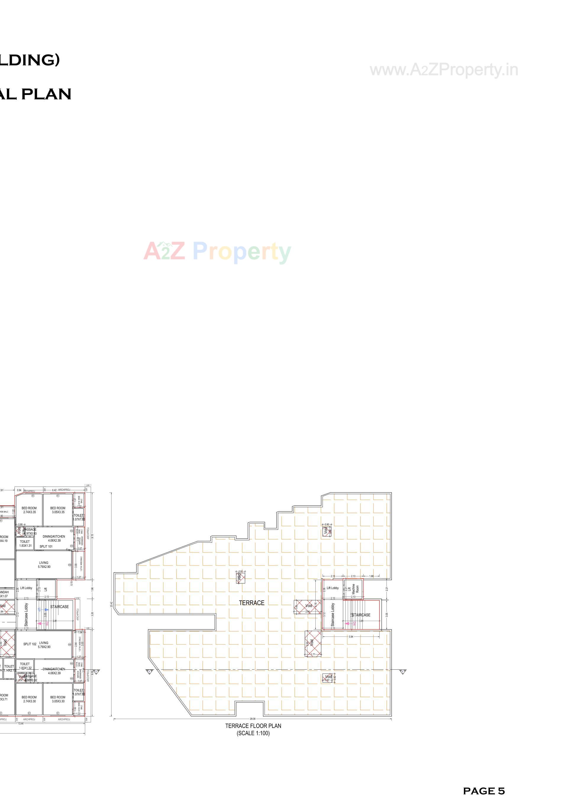 Layout of real estate project Shahi Prime located at Vapi, Valsad, Gujarat