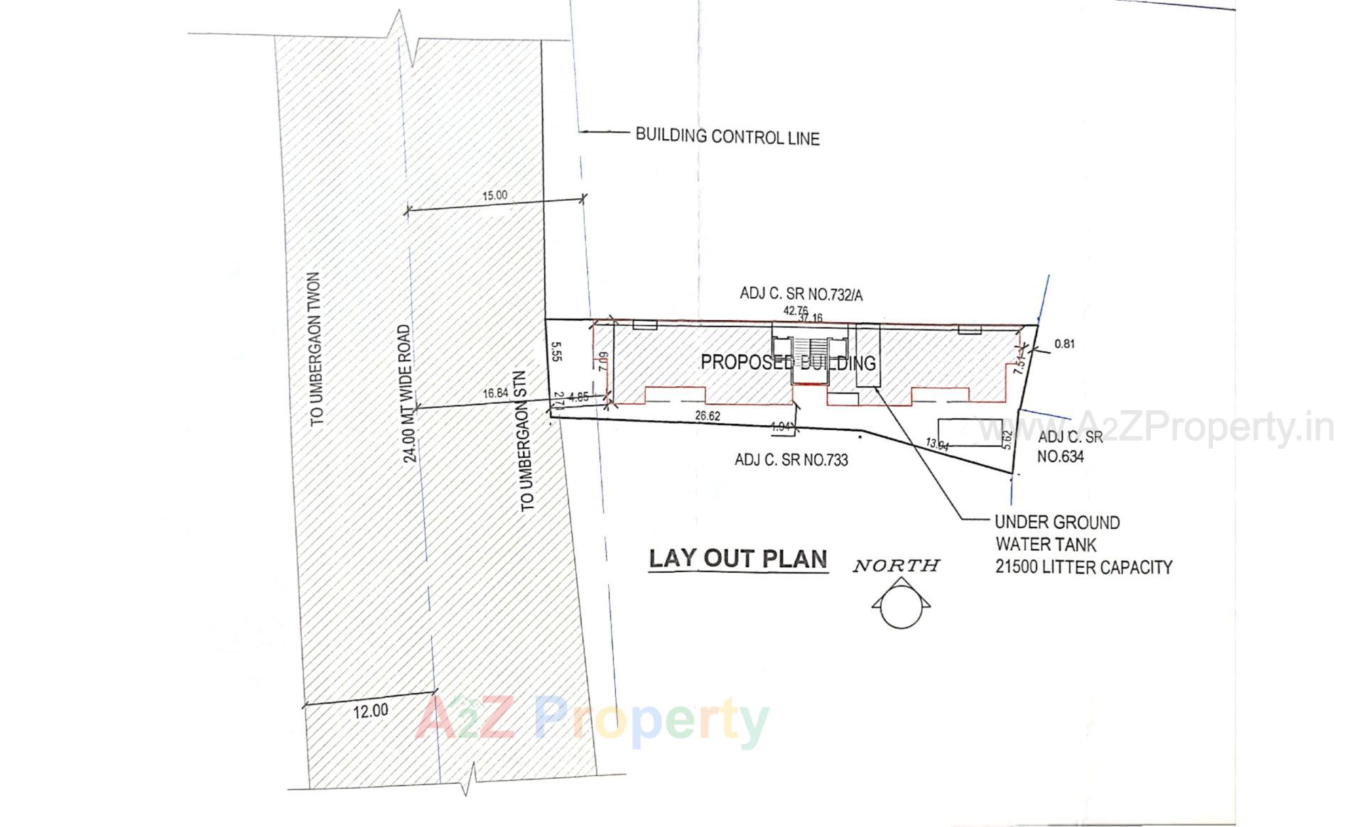  of real estate project Shiv Datta Residency located at Umbergam, Valsad, Gujarat