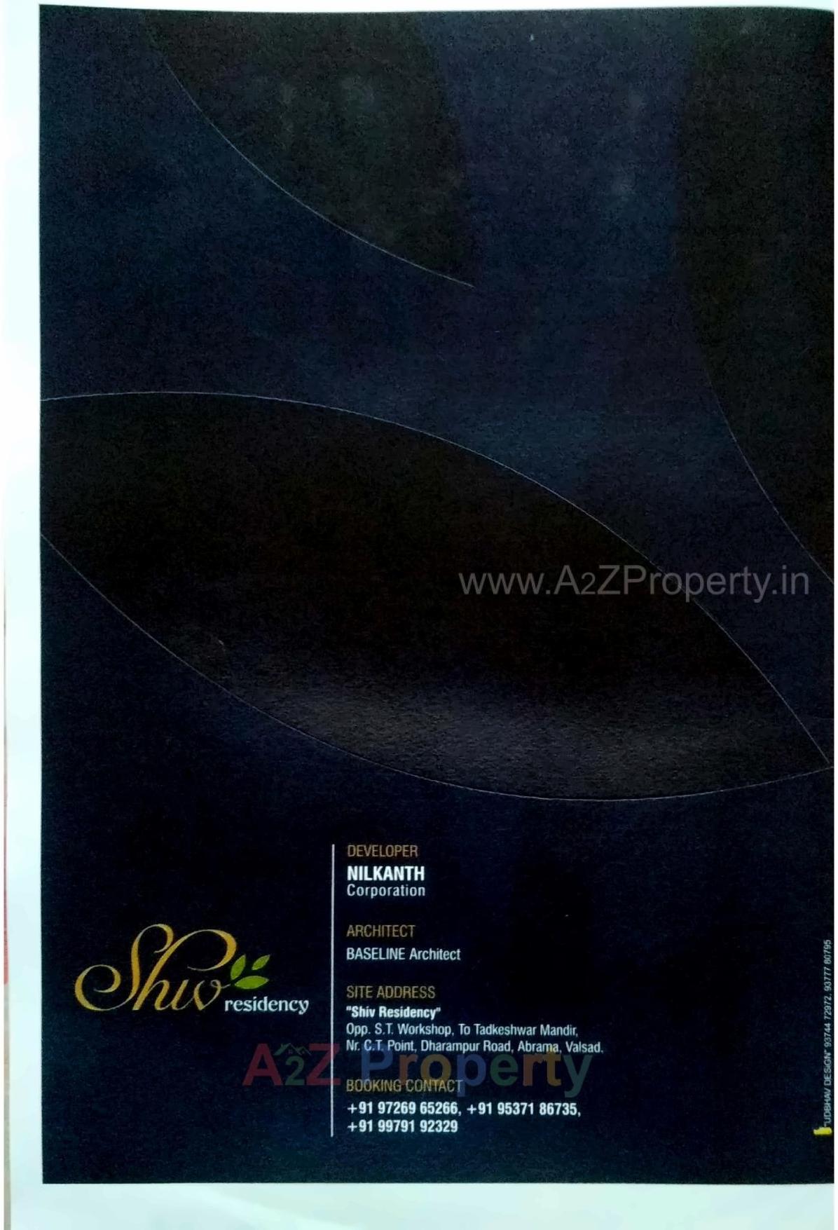  of real estate project Shiv Residency located at Abrama, Valsad, Gujarat