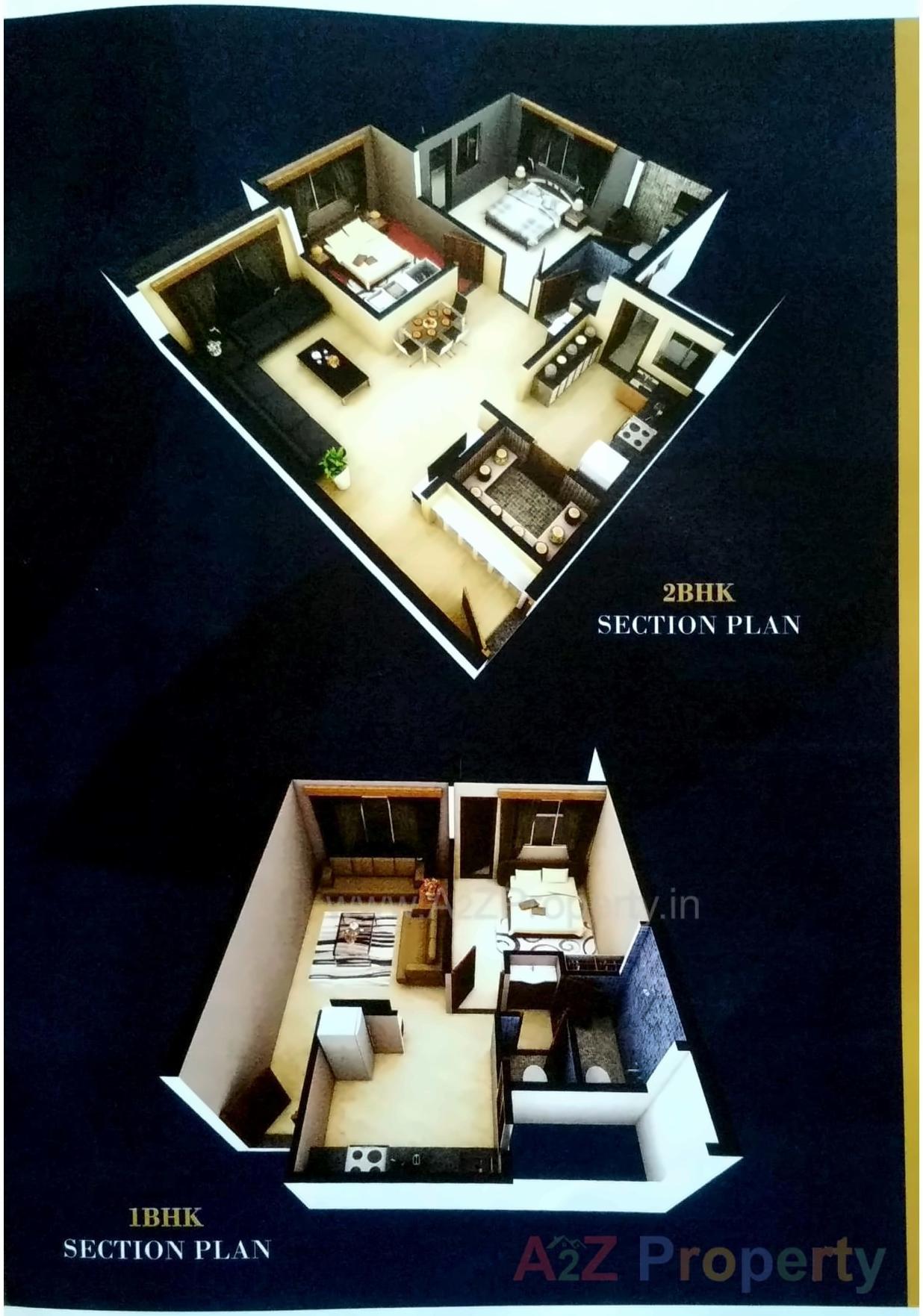 Layout of real estate project Shiv Residency located at Abrama, Valsad, Gujarat