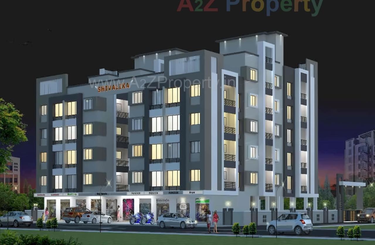 3D Elevation of real estate project Shivalika located at Chala, Valsad, Gujarat