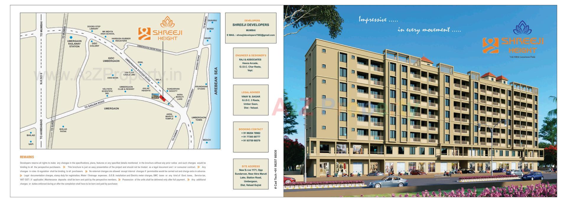  of real estate project Shreeji Height located at Valsad, Valsad, Gujarat