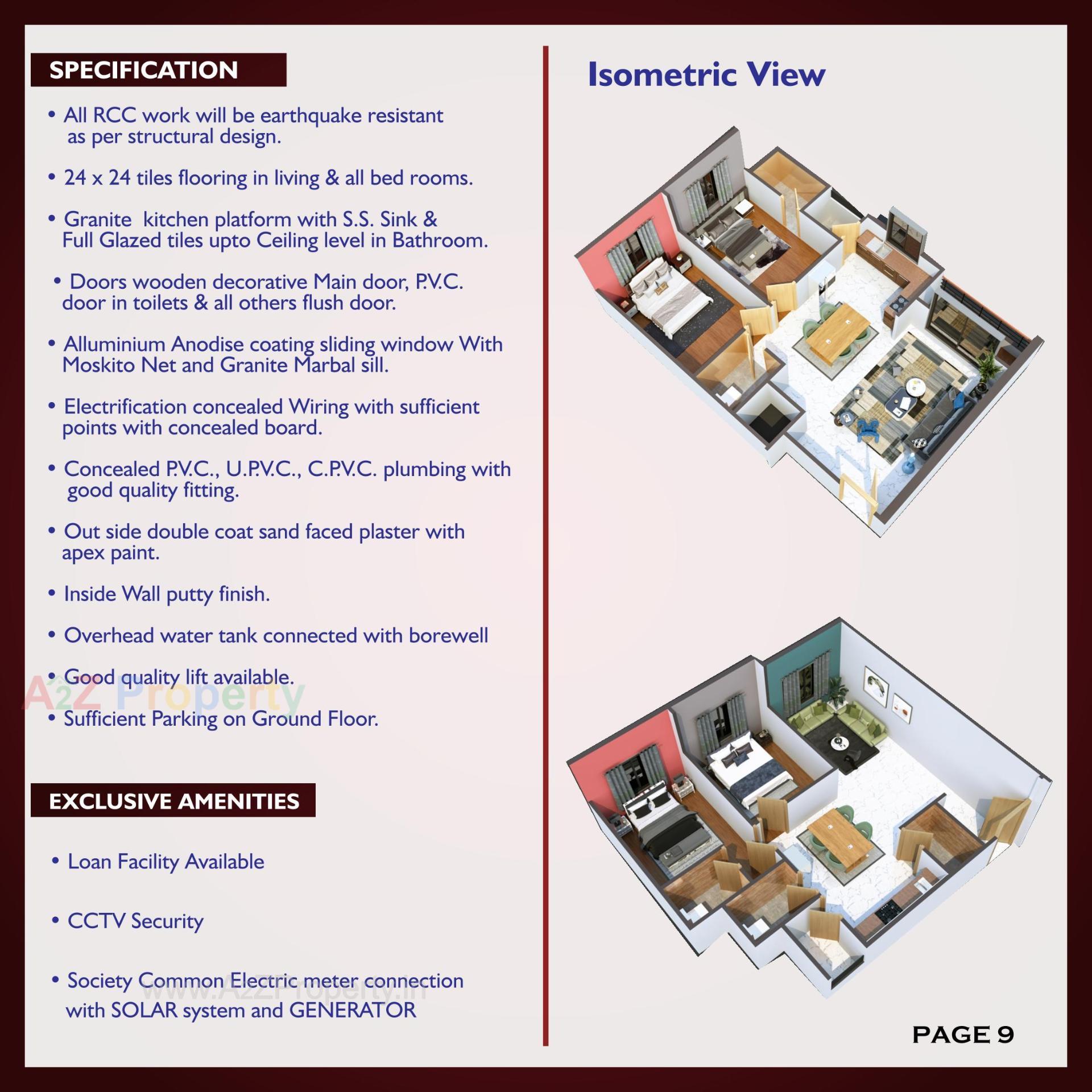  of real estate project Shyam Residency located at Pardi, Valsad, Gujarat