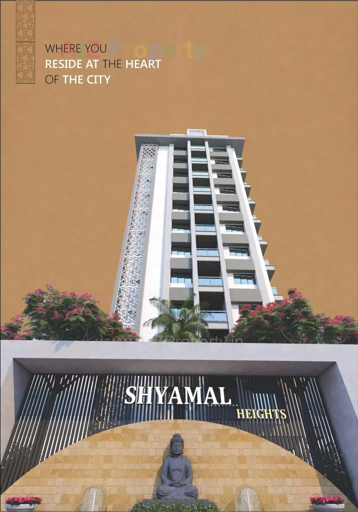 3D Elevation of real estate project Shyamal Heights located at Abrama, Valsad, Gujarat