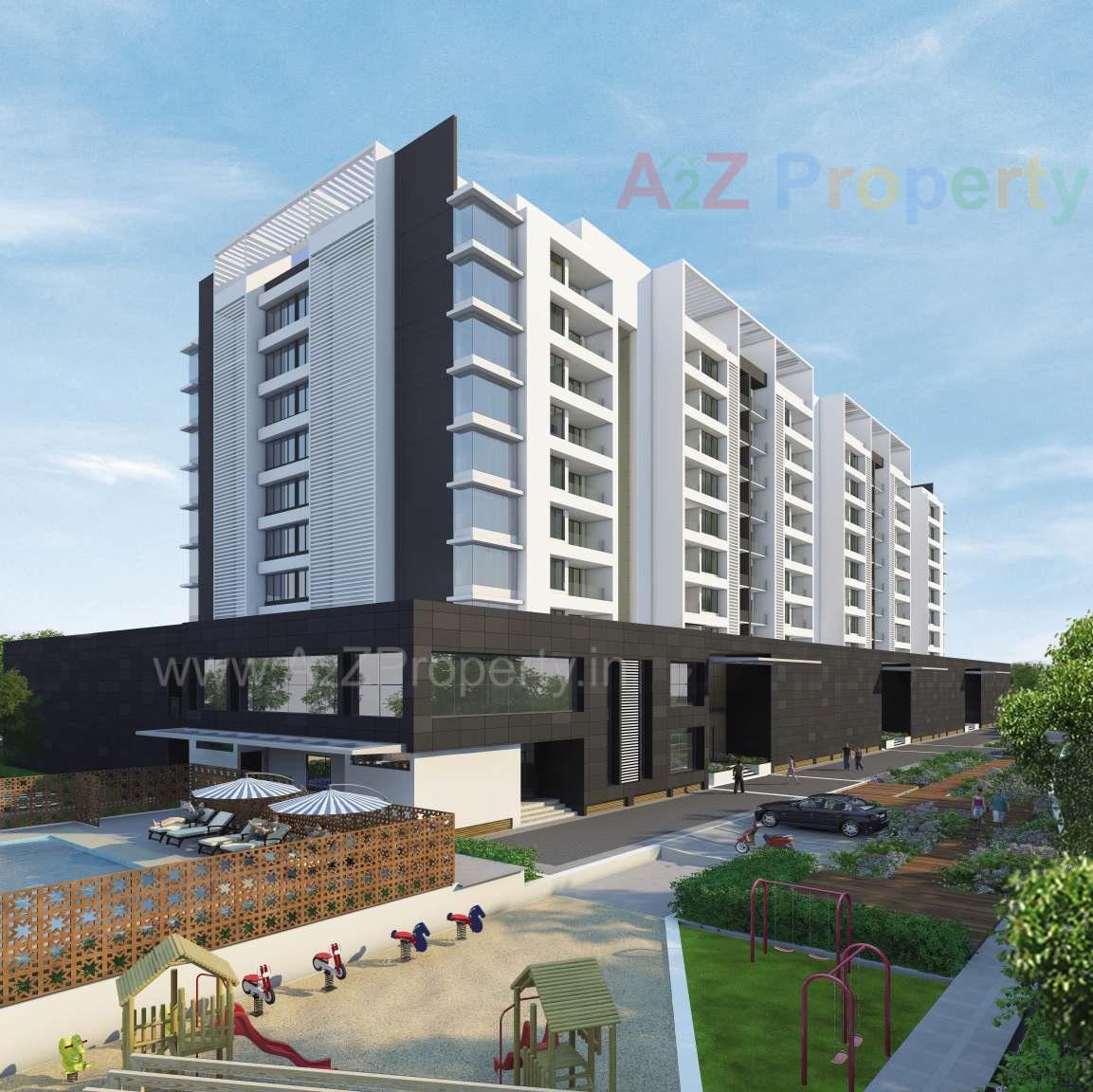 3D Elevation of real estate project Signature located at Chala, Valsad, Gujarat