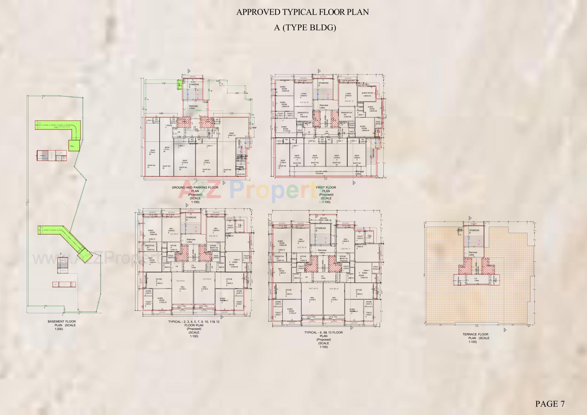  of real estate project Sky Heaven located at Vapi, Valsad, Gujarat