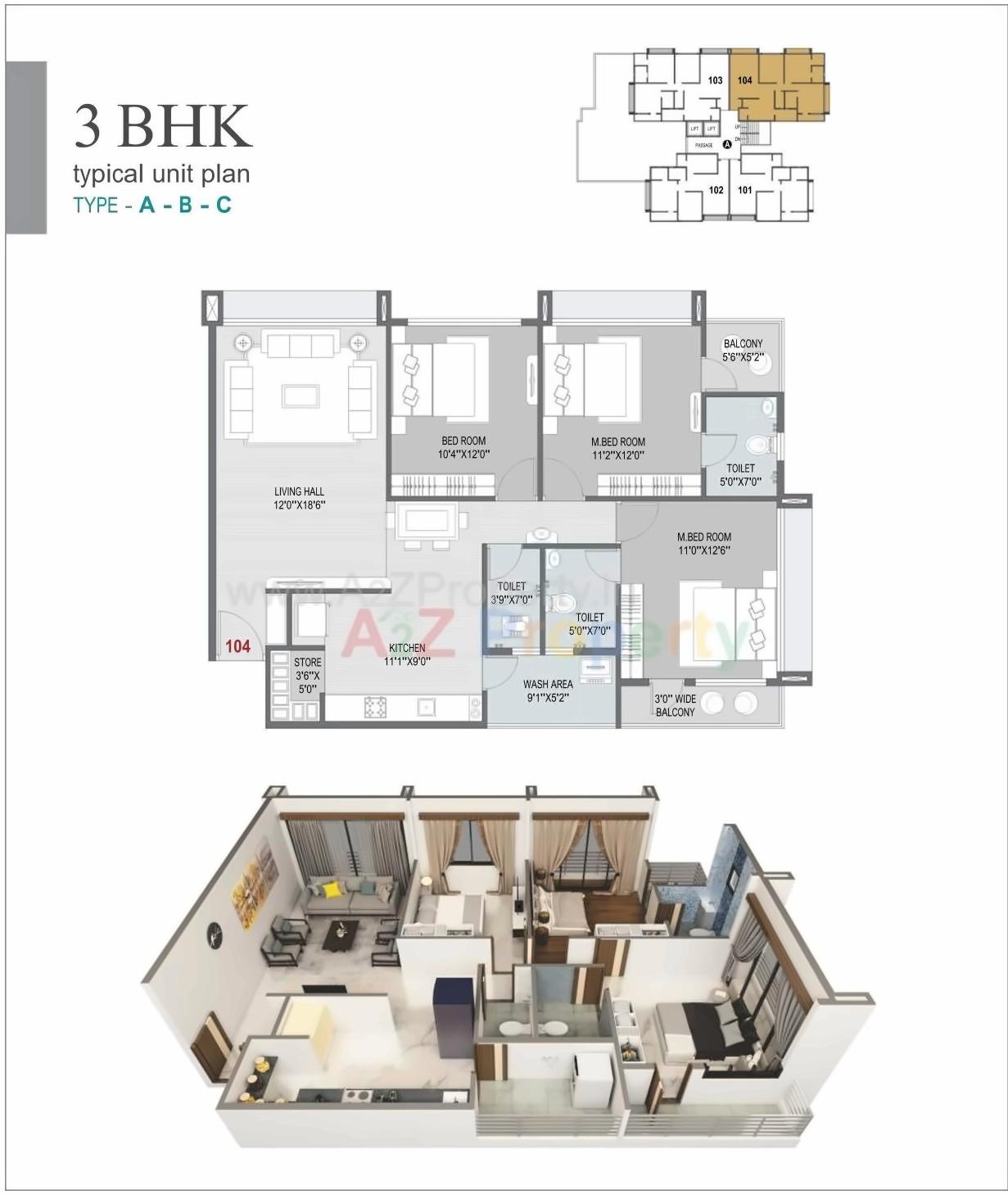 Layout of real estate project Skyon Heights located at Dungra, Valsad, Gujarat