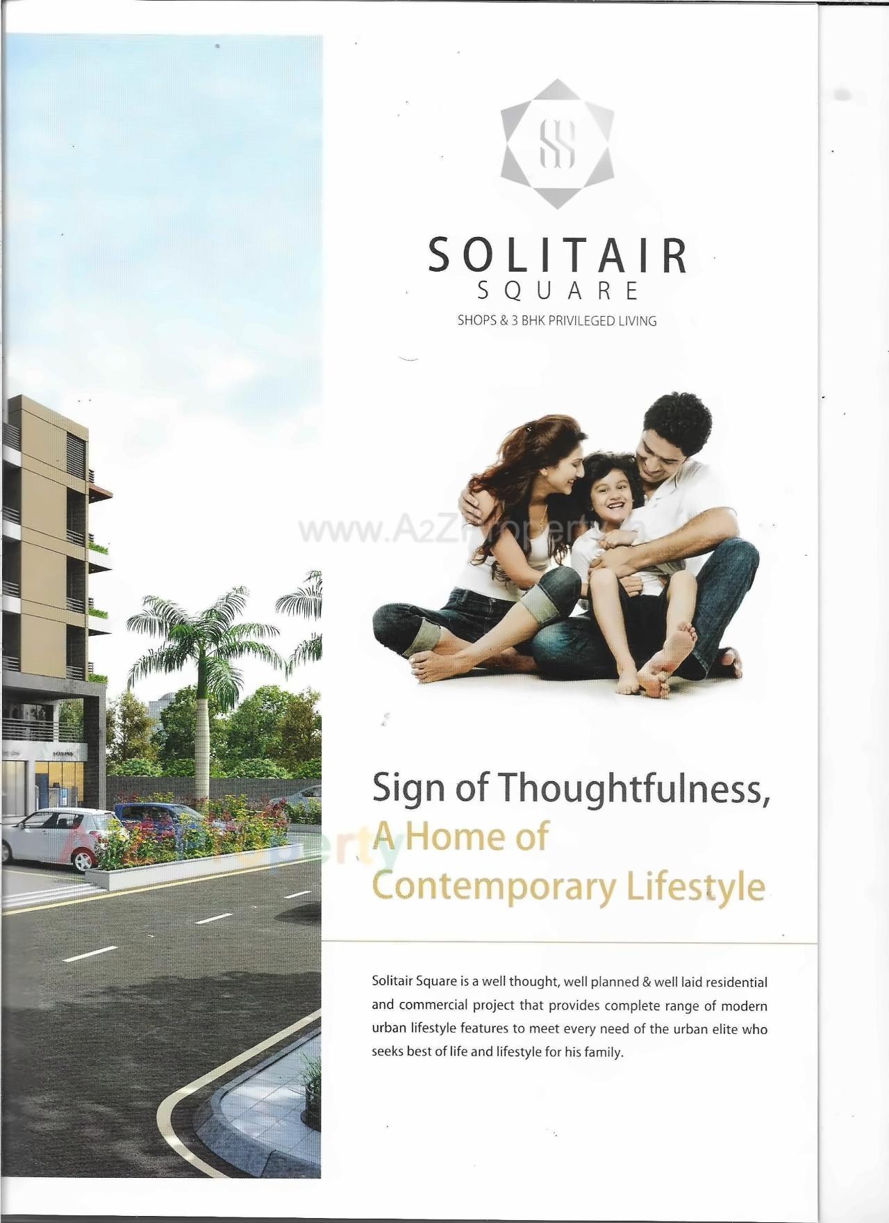  of real estate project Solitair Square located at Dungra, Valsad, Gujarat