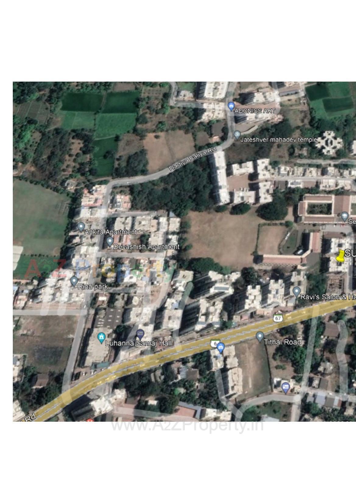 3D Elevation of real estate project Sumegha Apartment located at Valsad, Valsad, Gujarat