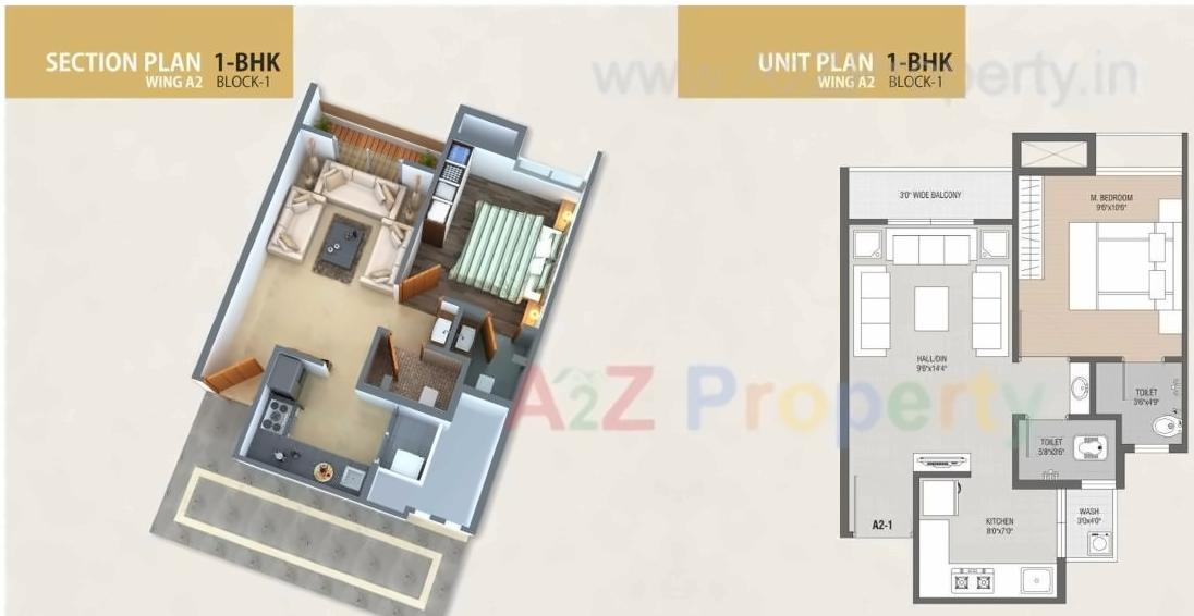 Layout of real estate project Sun Avenue Residency located at Vapi, Valsad, Gujarat