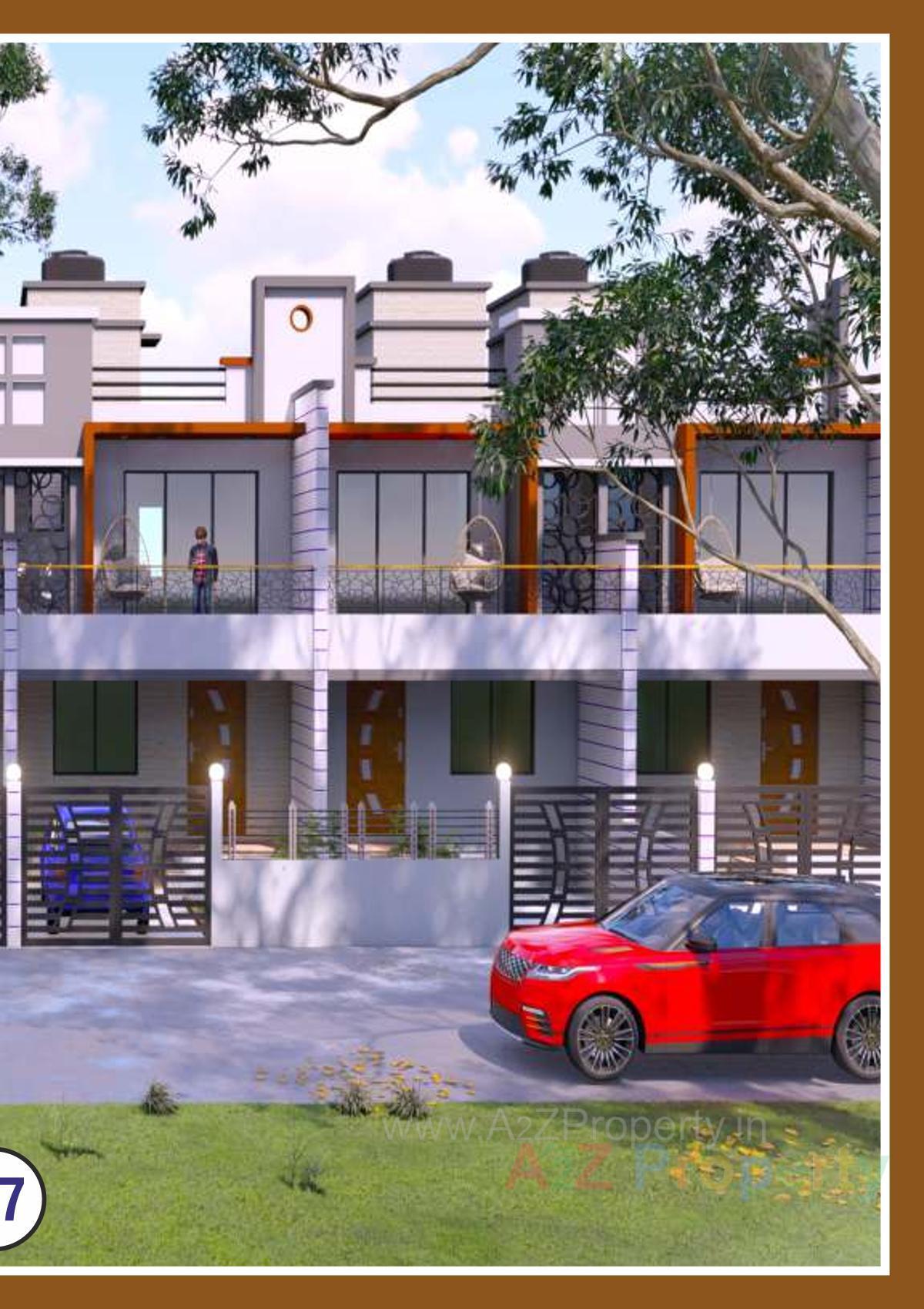 3D Elevation of real estate project Sun City located at Umargam, Valsad, Gujarat