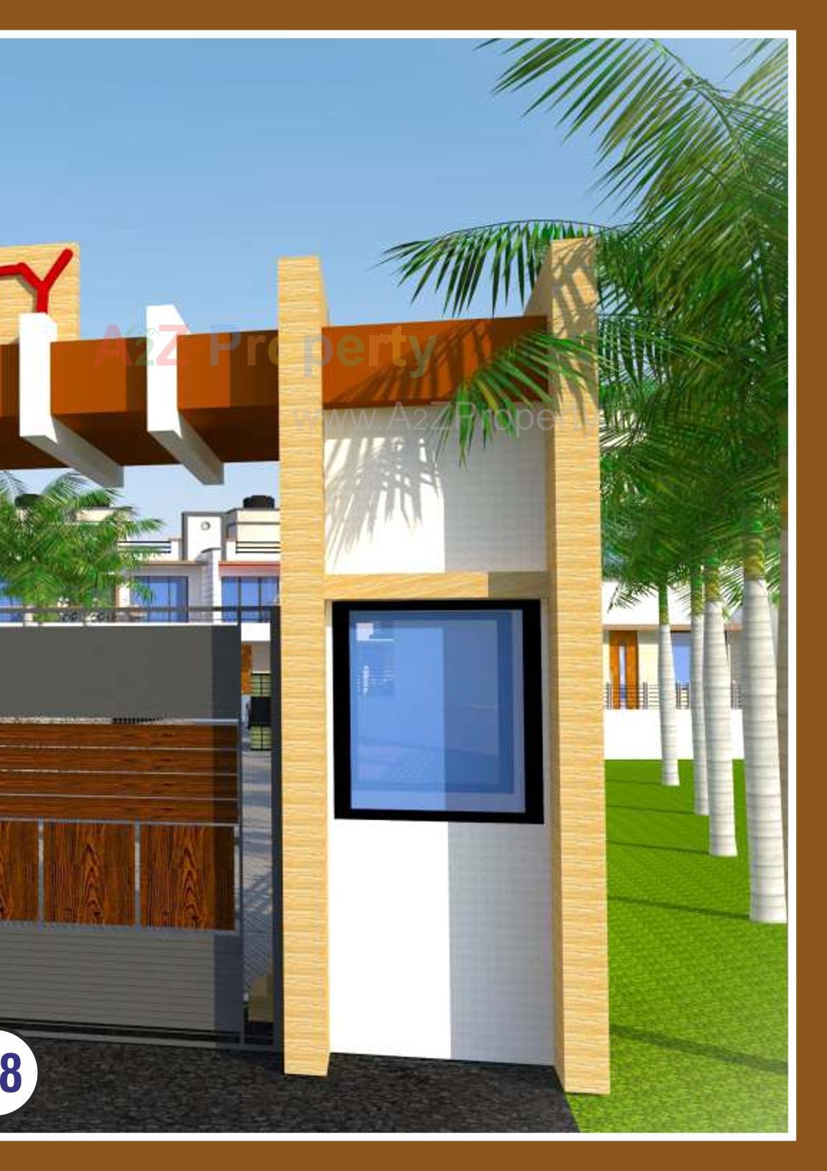 3D Elevation of real estate project Sun City located at Umargam, Valsad, Gujarat