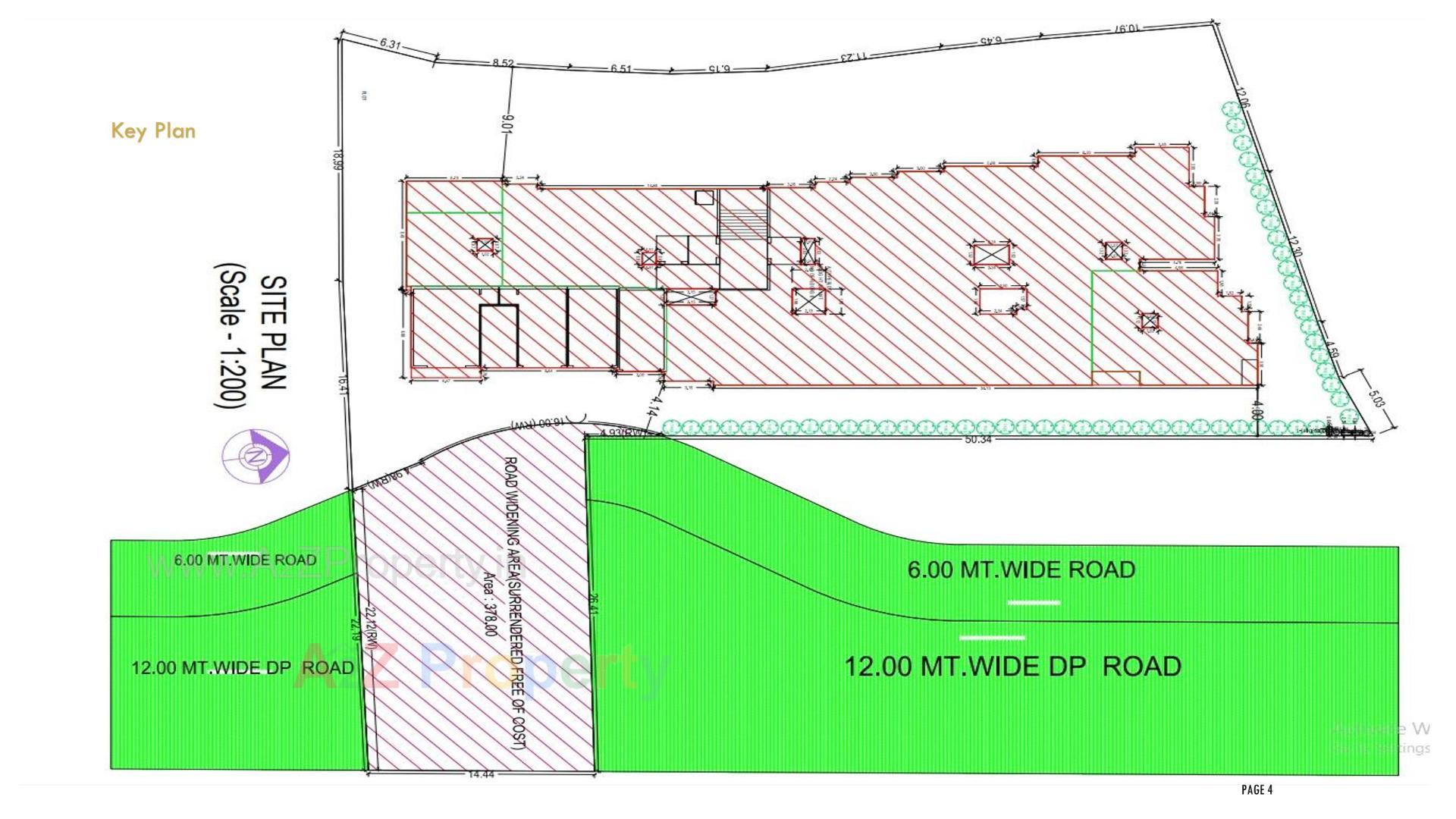 Layout of real estate project Sun Divine located at Vapi, Valsad, Gujarat