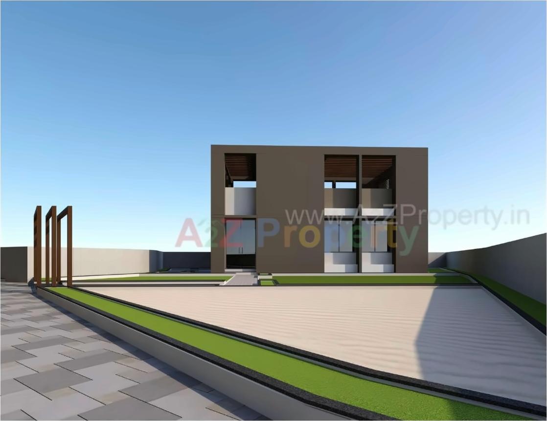 3D Elevation of real estate project Sun Enclave located at Vapi, Valsad, Gujarat