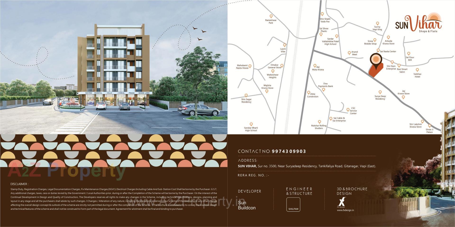  of real estate project Sun Vihar located at Vapi, Valsad, Gujarat