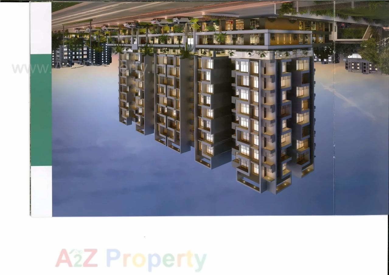 3D Elevation of real estate project Sungate Residency located at Chala, Valsad, Gujarat