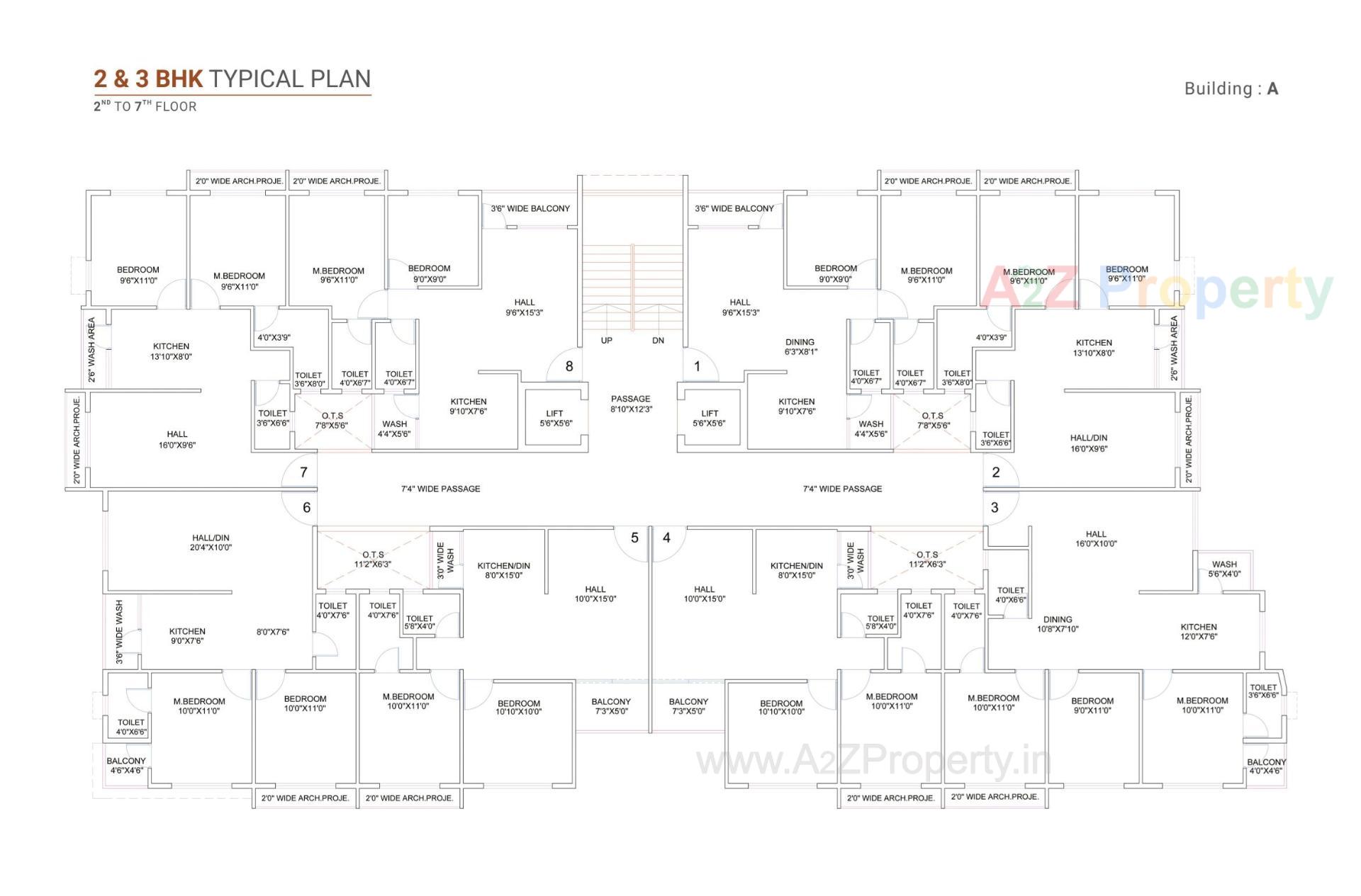 Layout of real estate project Sunrise Avenue located at Dungra, Valsad, Gujarat