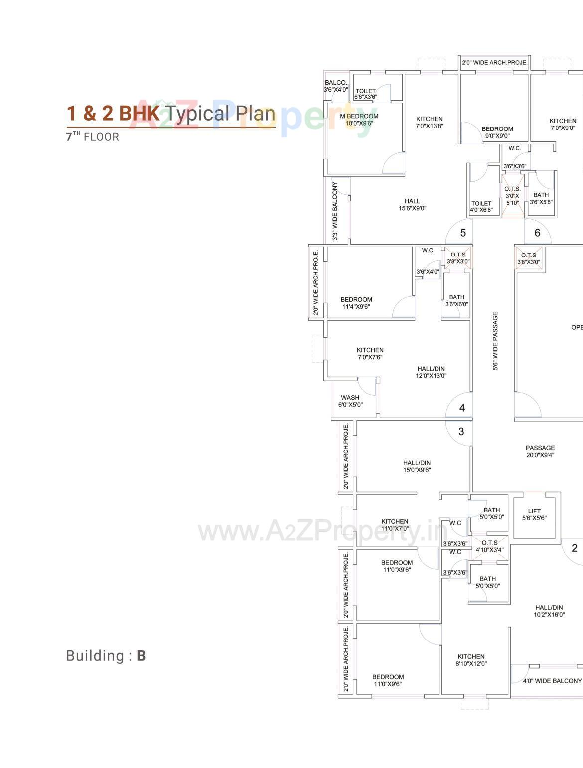 Layout of real estate project Sunrise Avenue located at Dungra, Valsad, Gujarat