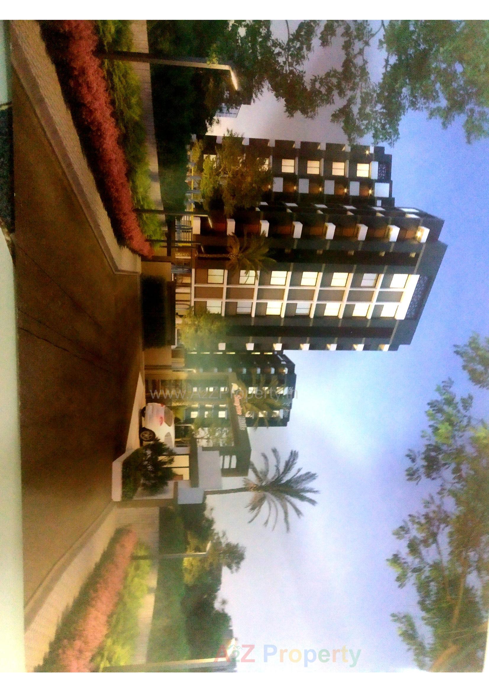 3D Elevation of real estate project Sunrise Hills located at Chala, Valsad, Gujarat