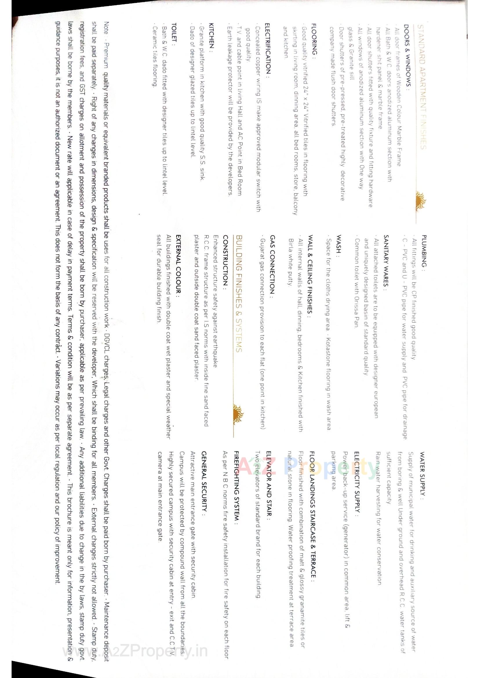  of real estate project Sunrise Hills located at Chala, Valsad, Gujarat