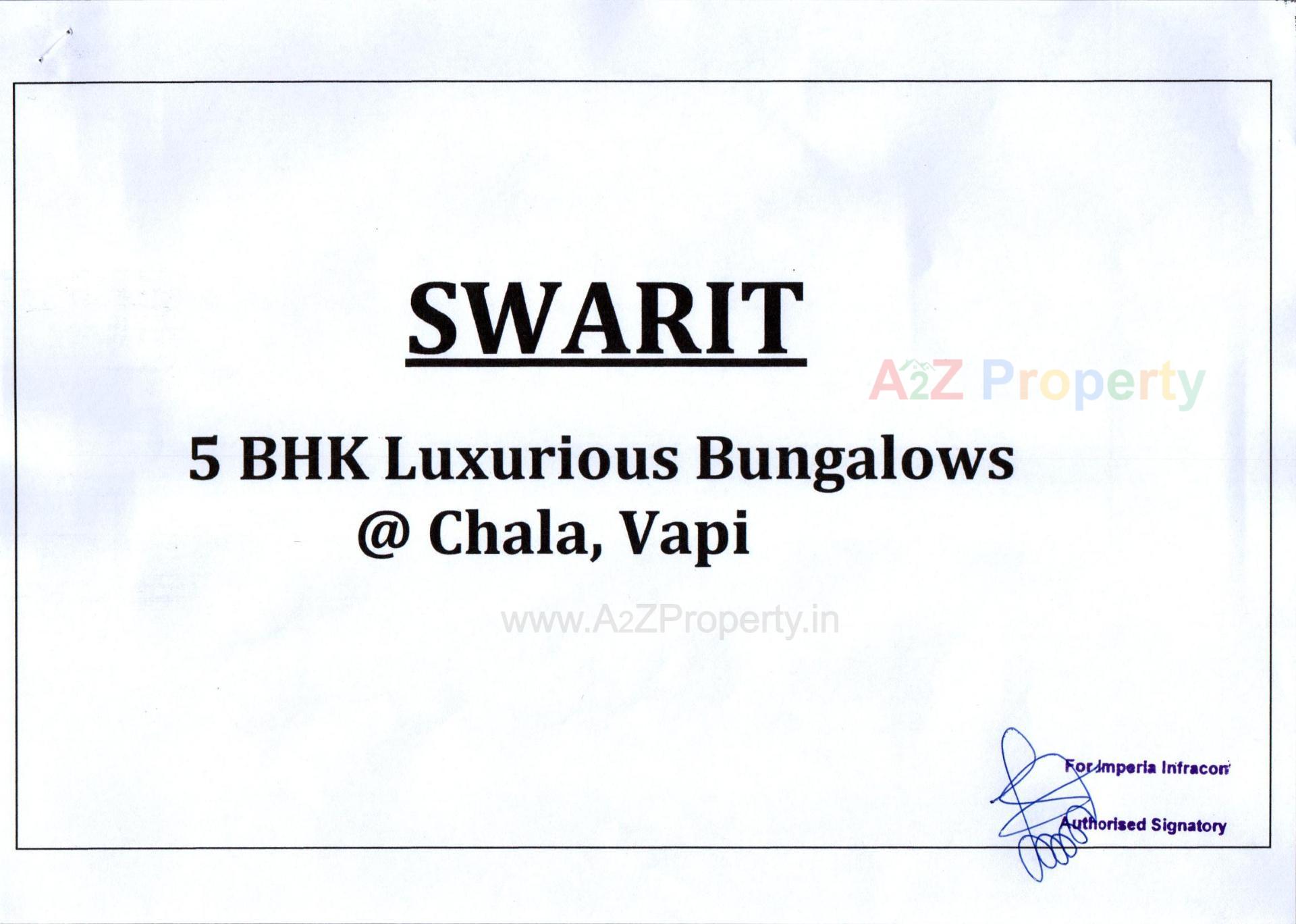  of real estate project Swarit located at Chala, Valsad, Gujarat