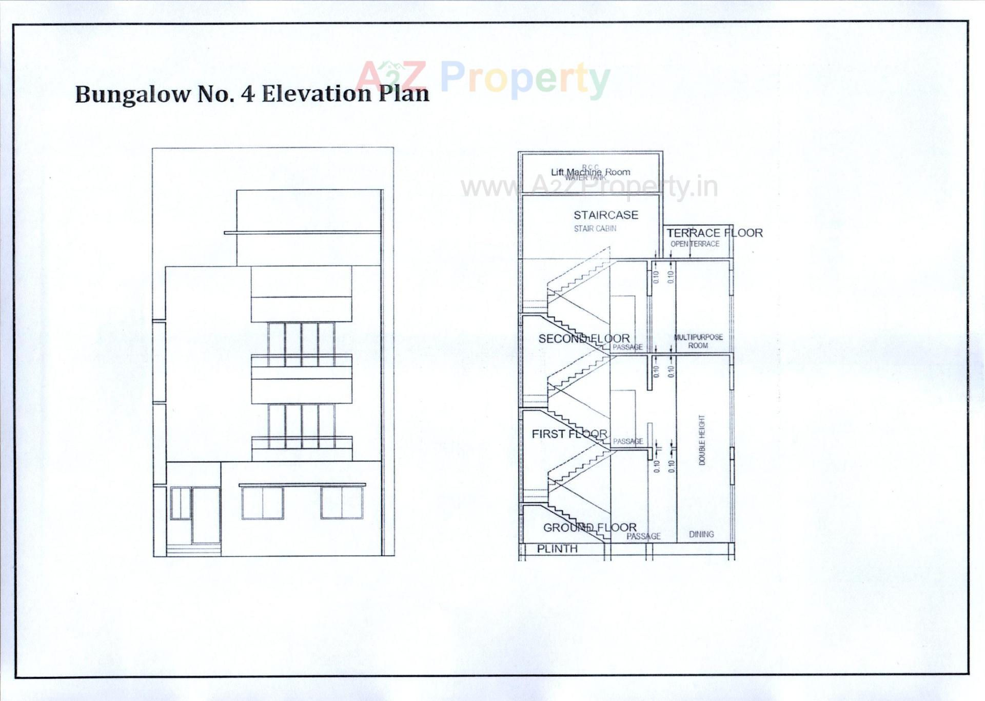 Layout of real estate project Swarit located at Chala, Valsad, Gujarat