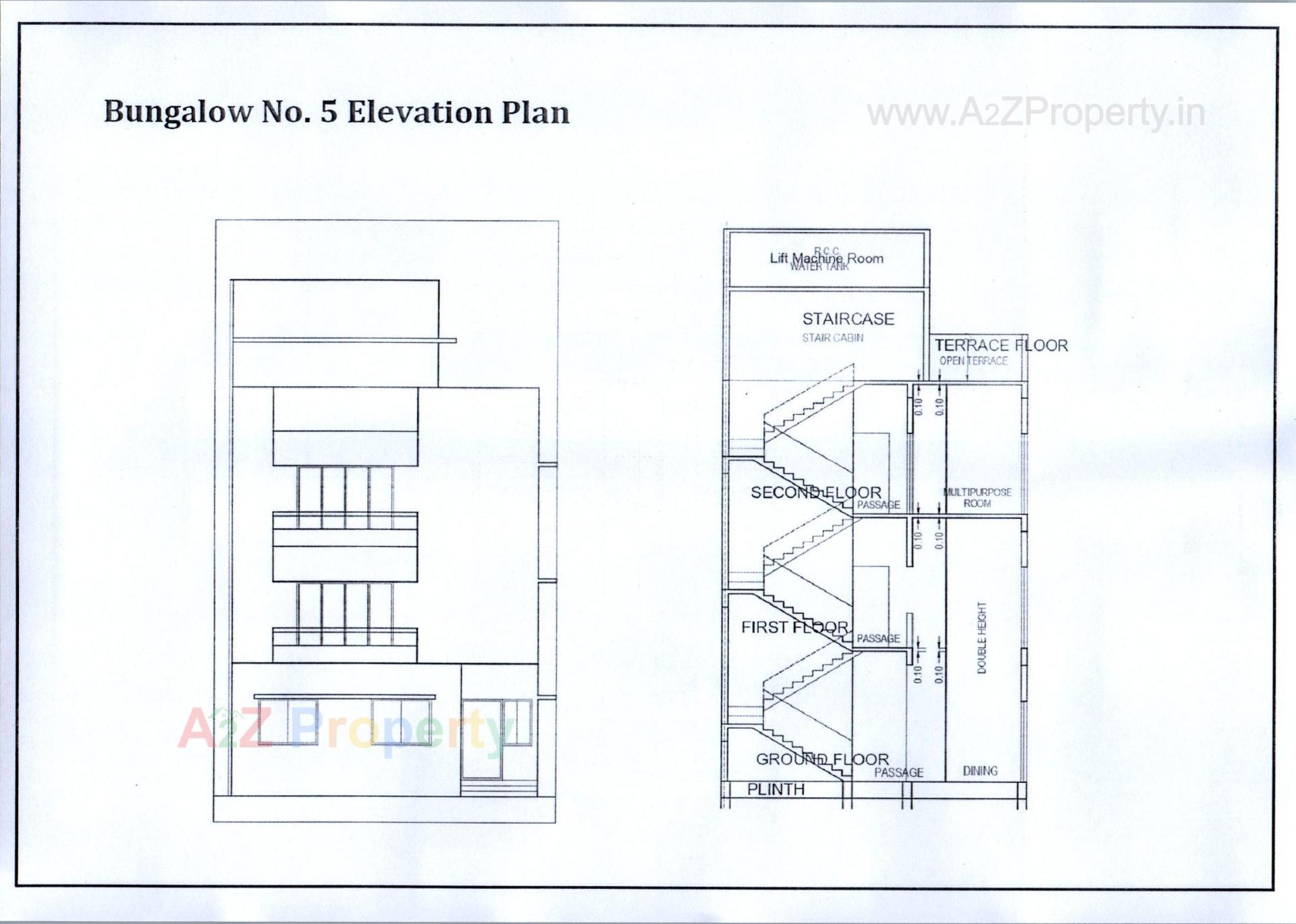 Layout of real estate project Swarit located at Chala, Valsad, Gujarat