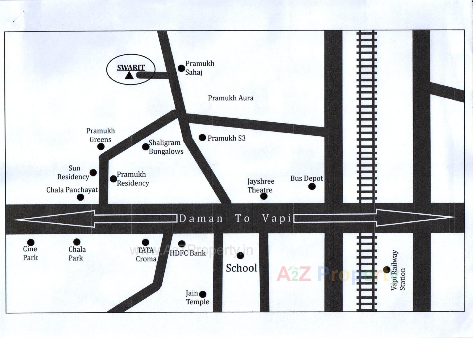  of real estate project Swarit located at Chala, Valsad, Gujarat
