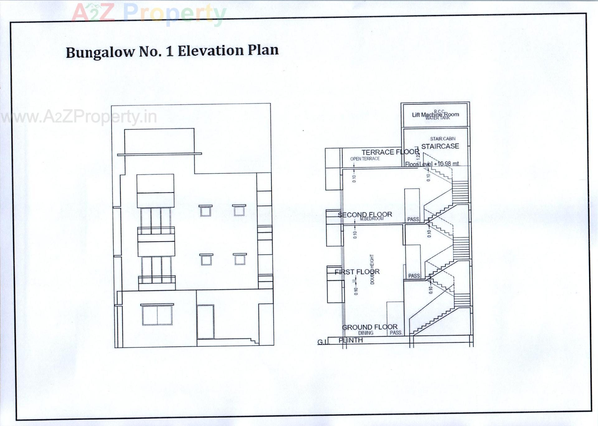 Layout of real estate project Swarit located at Chala, Valsad, Gujarat