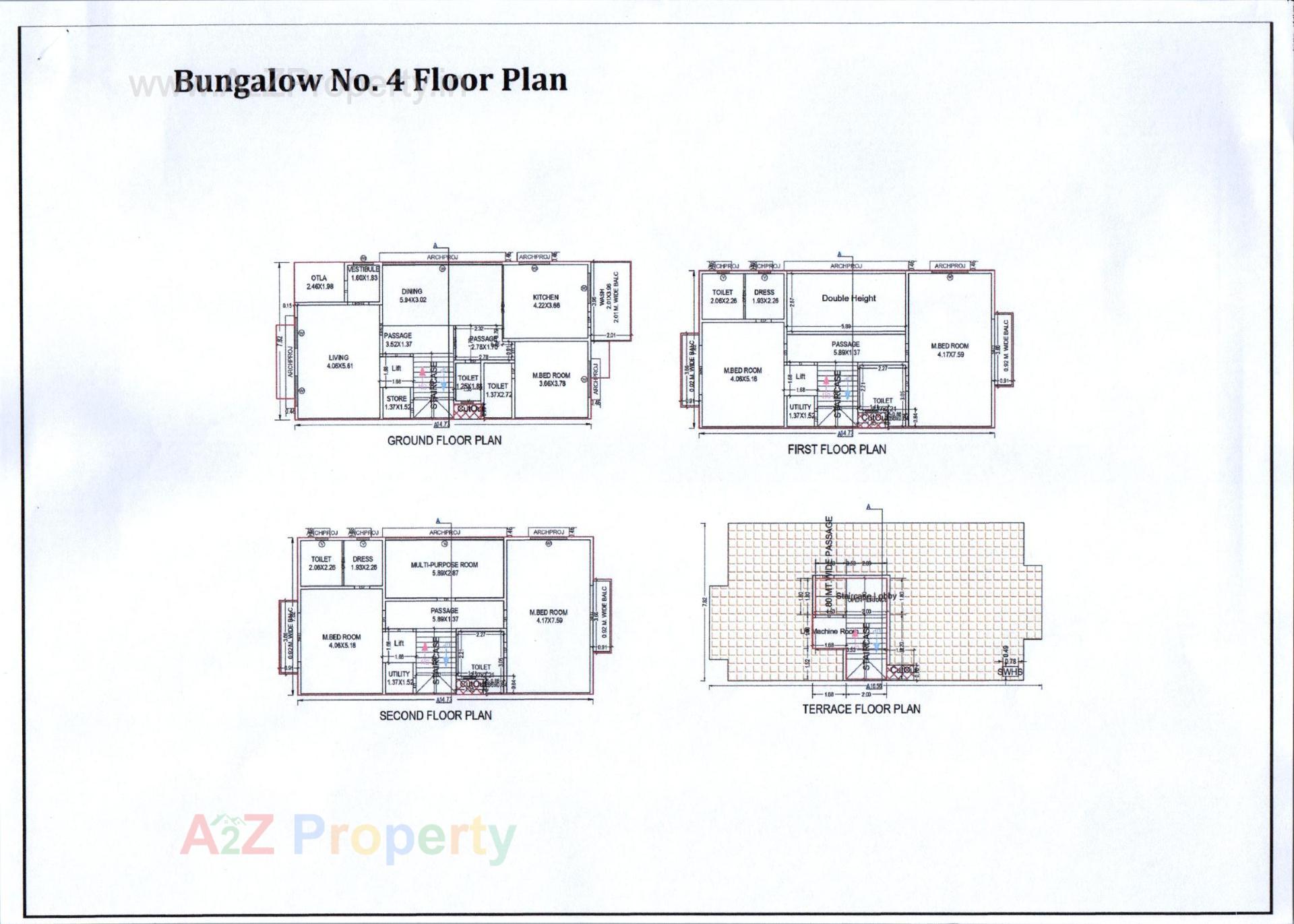 Layout of real estate project Swarit located at Chala, Valsad, Gujarat