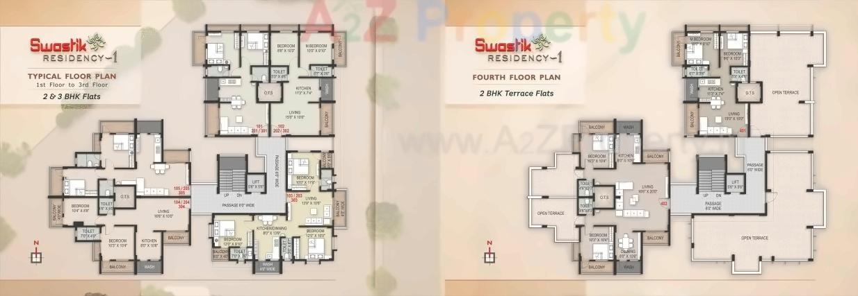 Layout of real estate project Swastik Residency located at Dungra, Valsad, Gujarat
