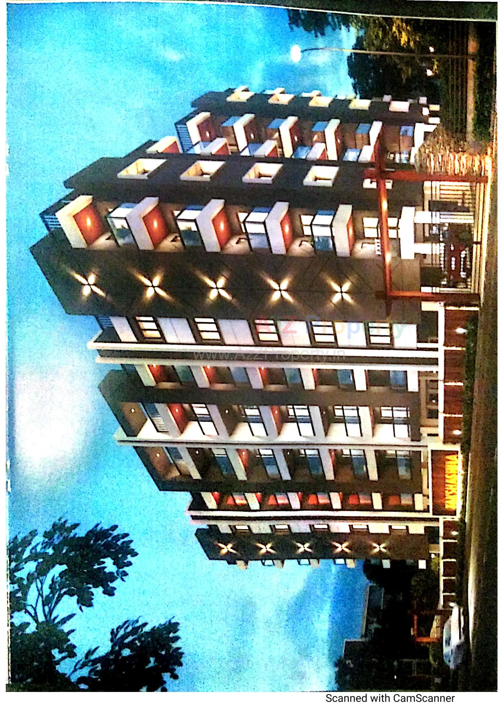 3D Elevation of real estate project Takshashila located at Dungara, Valsad, Gujarat