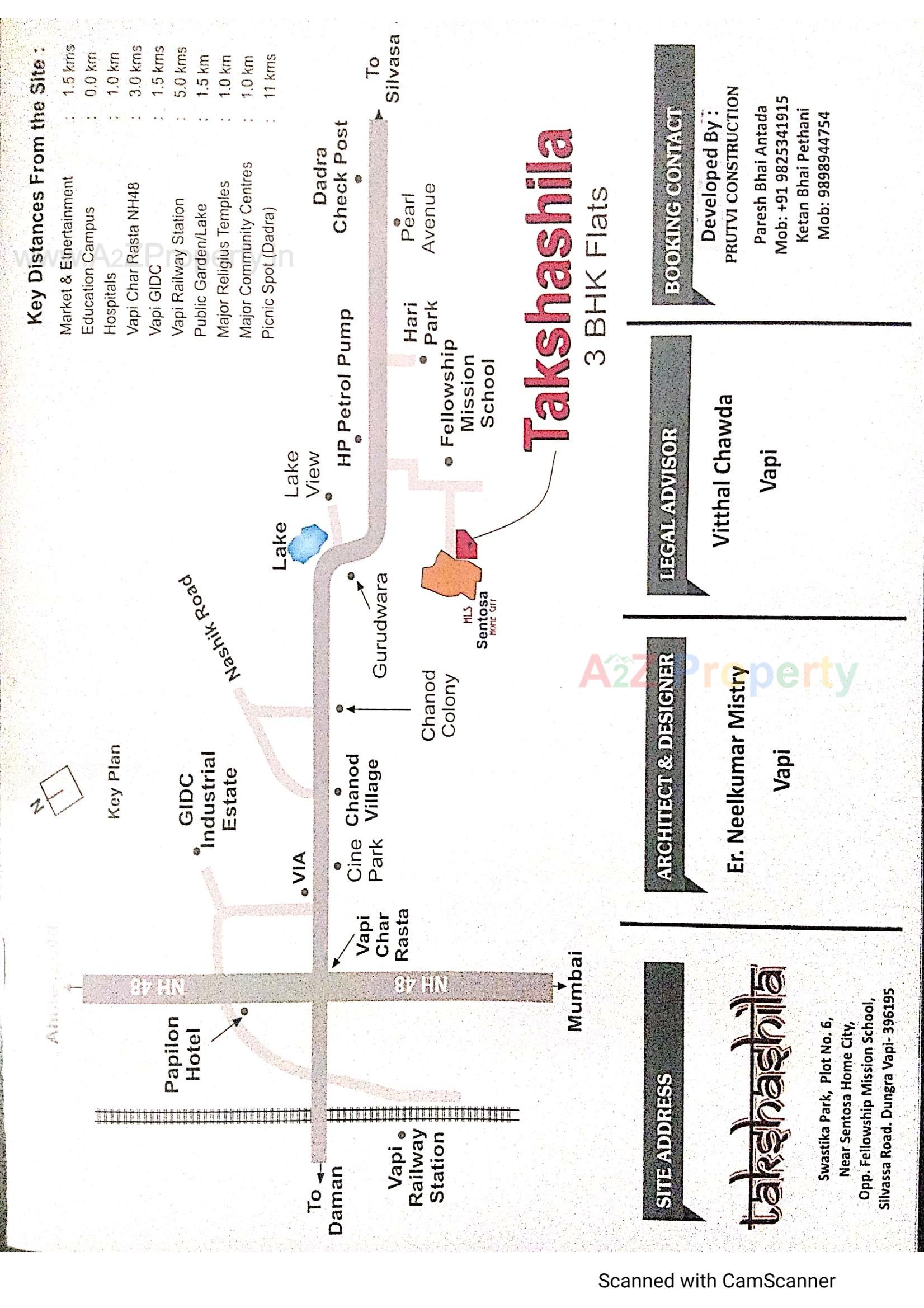  of real estate project Takshashila located at Dungara, Valsad, Gujarat