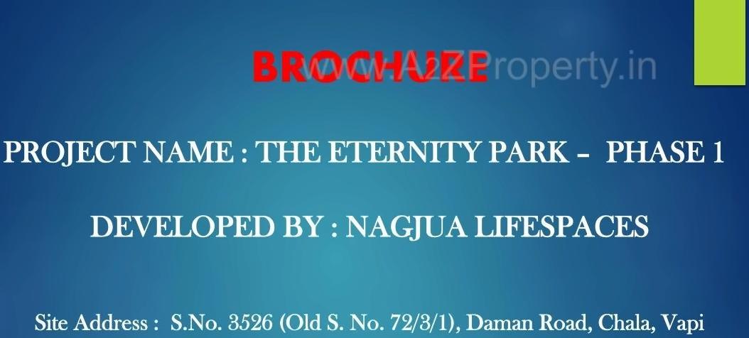  of real estate project The Eternity Park located at Chala, Valsad, Gujarat