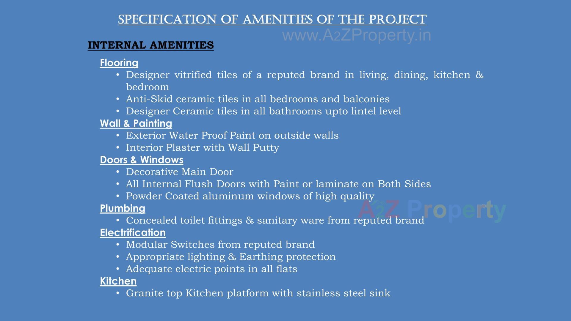  of real estate project The Serenity Park located at Chala, Valsad, Gujarat