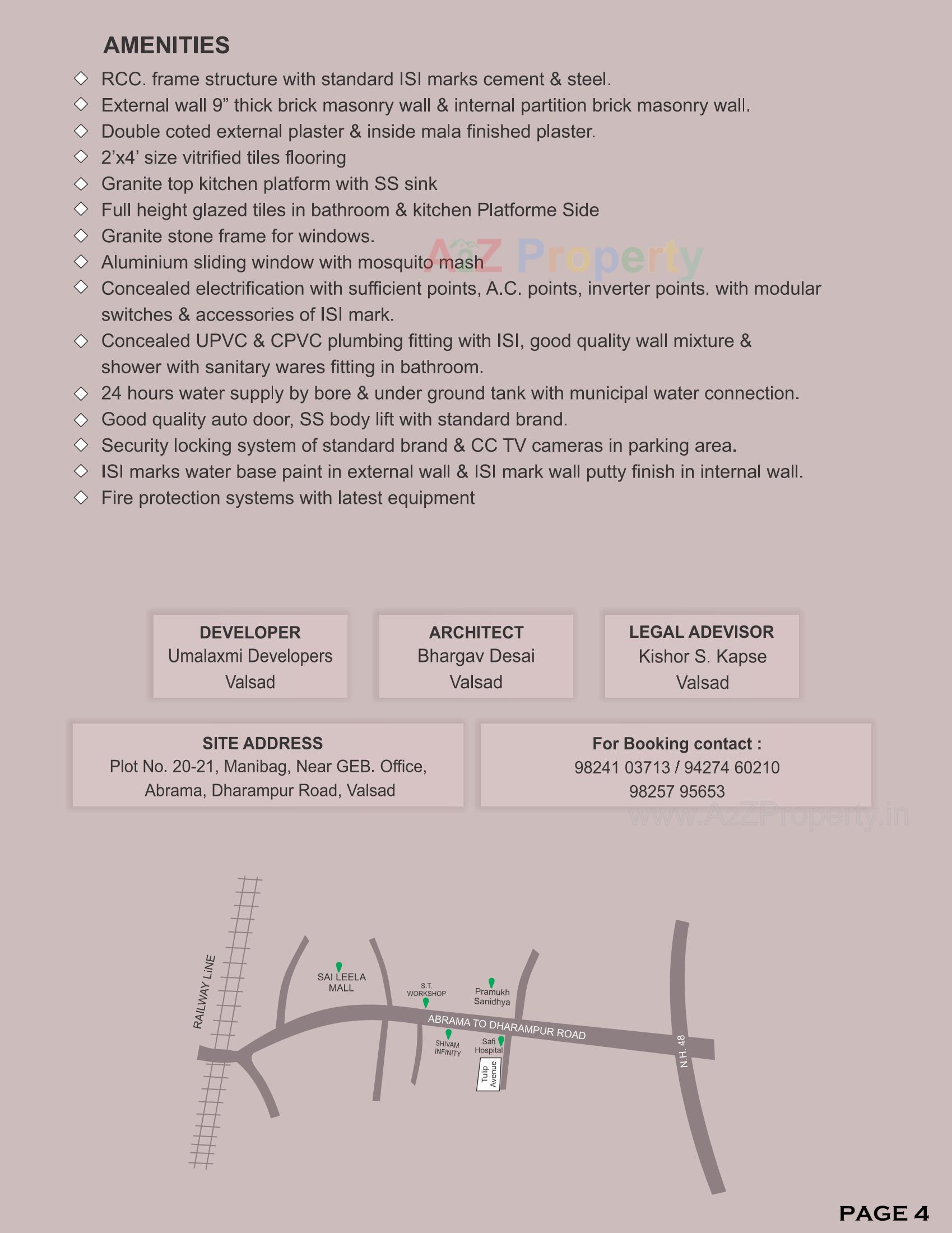  of real estate project Tulip Avenue located at Valsad, Valsad, Gujarat