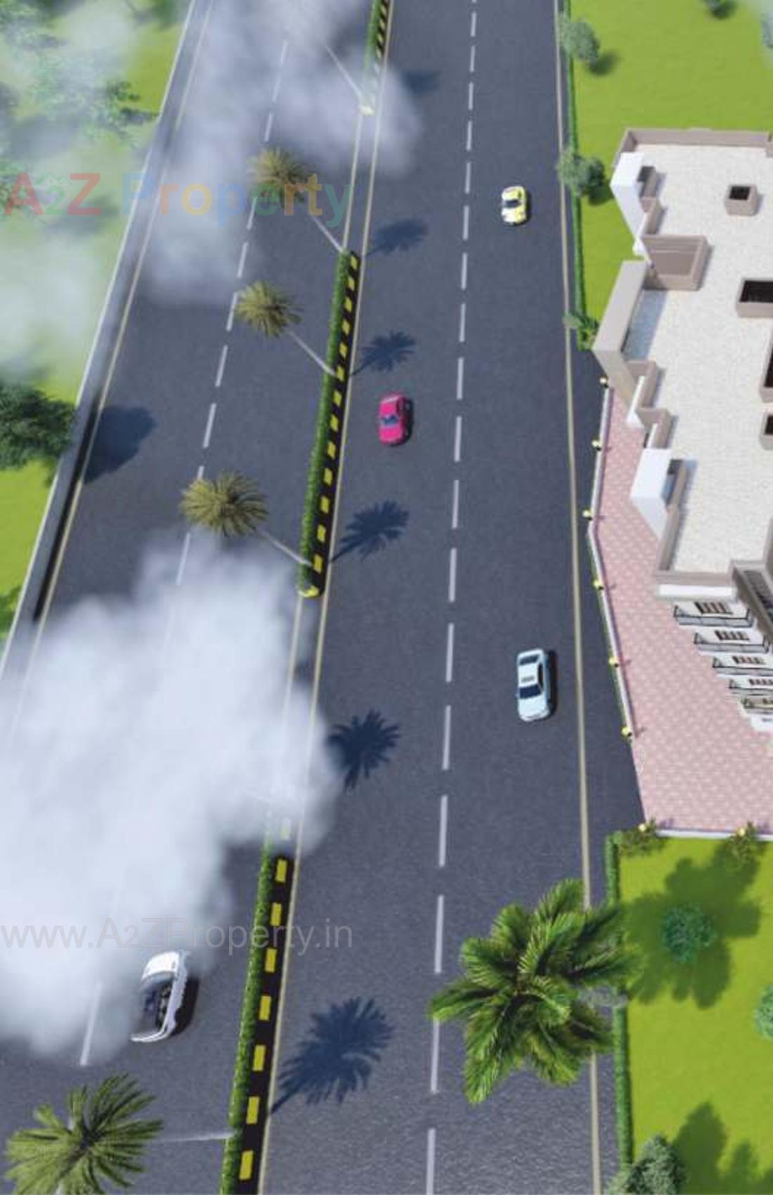 3D Elevation of real estate project Turning Point located at Umargam, Valsad, Gujarat